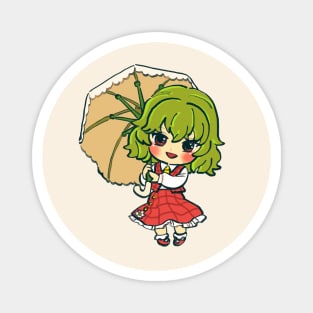 pls rember happy day yuuka kazami chibi / no text Magnet